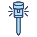Solar Garden Light lamp icon