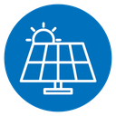 Solar panel icon