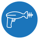 Space gun icon