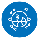 Space junk icon