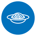 Spaghetti pasta icon