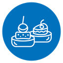 Spanish snack icon