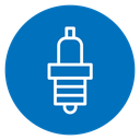Spark plug icon