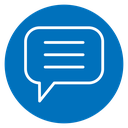 Speech bubble icon