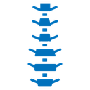 Spinal column icon