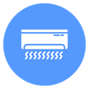 Split Air Conditioner Color Filled icon