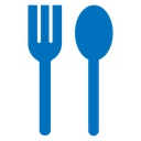 Spoon and fork icon