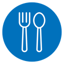Spoon and fork 2 icon