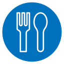 Spoon and fork icon
