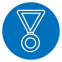 Sport medal icon