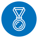 Sport medal icon