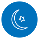 Star and crescent 2 icon