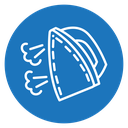 Steaming iron icn icon