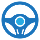Steering wheel Color Filled icon