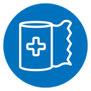 Sterile gauze icon