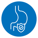 Stomach protection icon