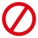 Stop sign icon