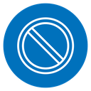 Stop sign icon