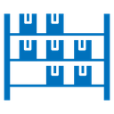 Storage rack icon