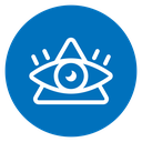 Strategic service vision icon