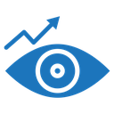 Strategic Vision Eye Arrow icon