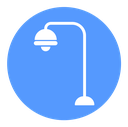 Street lamp icon