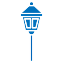 Street lamp icon