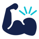 Strong arm icon