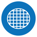 Stroopwafel cookies icon