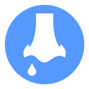 Stuffy nose icon