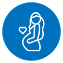 Suitable in pregnancy icon