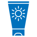 Sun cream icon