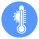 Sunny Thermometer icon