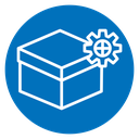 Supply chain icon