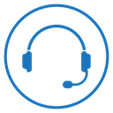Support headset icon