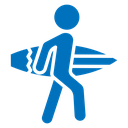 Surfer icon