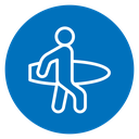 Surfer icon
