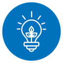 Sustainable ecological energy icon