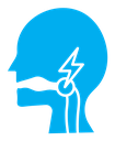 Swallowing reflex icon