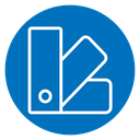 Swatchbook Color Filled icon