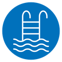 Swimming pool icon