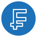 Swiss franc currency icon