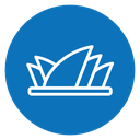 Sydney opera house icon