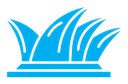 Sydney opera house icon
