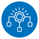 Synthesis of ideas icon