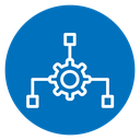 Synthesis of ideas icon