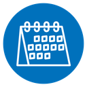 Table calendar icon