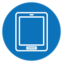 Tablet Color Filled icon