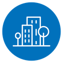 Tall buildings icon