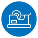 Tape dispenser icon